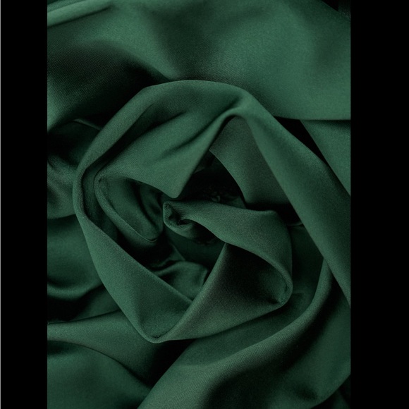 SATIN EFFECT FLOWER BAG - Picture 8 of 8